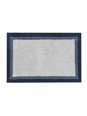 MADISON PARK Amherst Bath Rug, 20" x 30", Navy